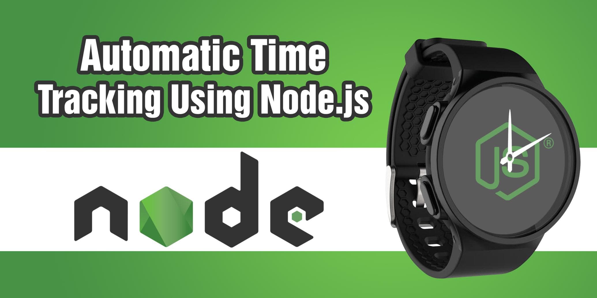 Automatic Time Tracking using Node.js